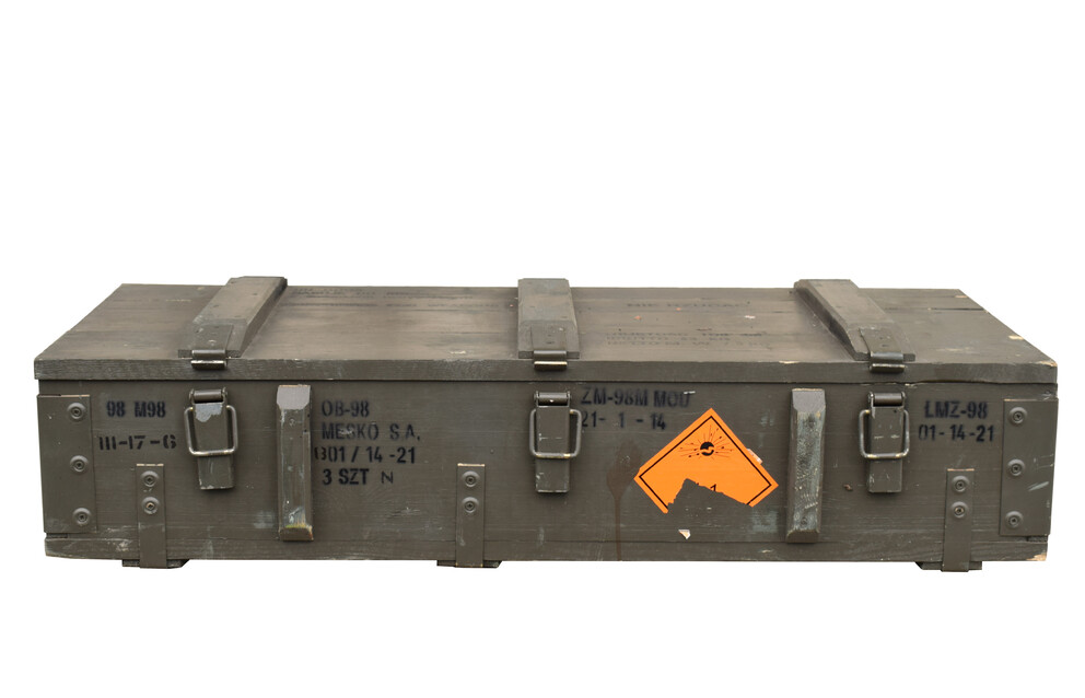 Military transport box solid 50L ZM-98