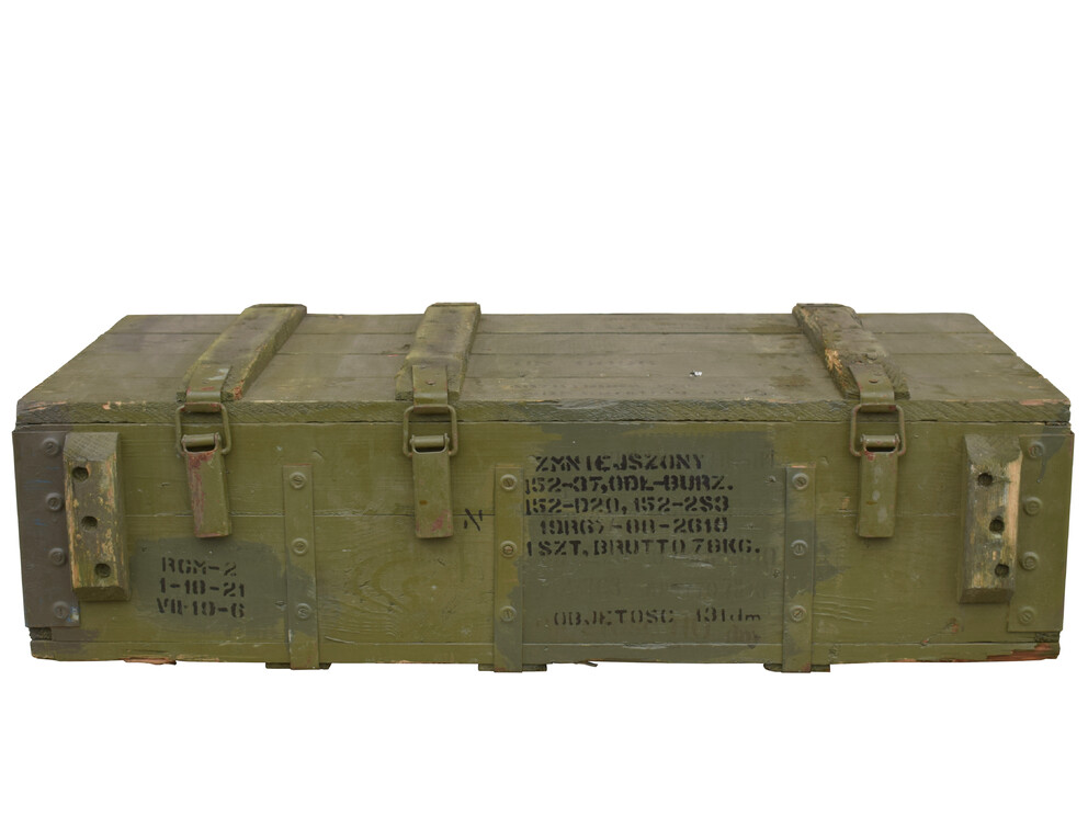 transport chest box for missiles 152mm