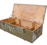 Wooden box chest for PM wz. 1943/52