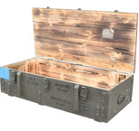 Transport chest box PG-9 tanned