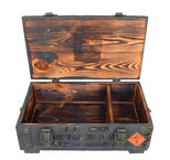 Transport military chest box F1-2 tanned