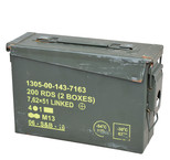 Small hermetic metal chest box H0