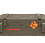 Military transport chest box on mines