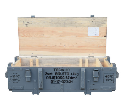 Military wooden chest box LBĆw-10