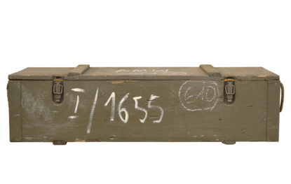 Wooden box chest for PM wz. 1943/52