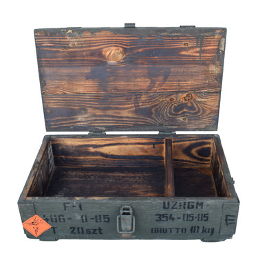 Transport military chest box F1-1 tanned