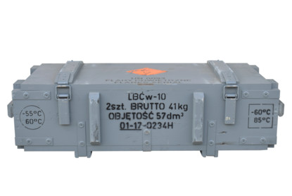 Military wooden chest box LBĆw-10