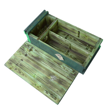 Wooden transport box 