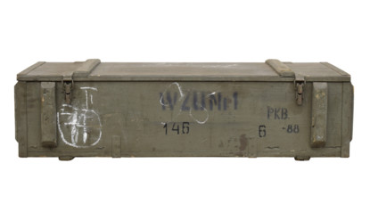 Wooden box chest for PM wz. 1943