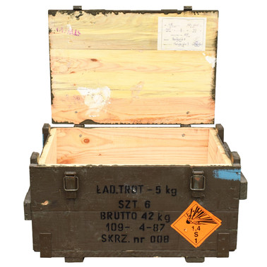 TNT transport chest box