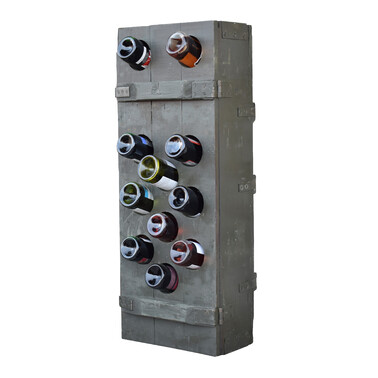 Wooden wine rack