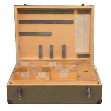 Robust military case with fittings for TKN parts